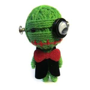 String Voodoo Doll Keychain Green Monster Classic Doll Series From 