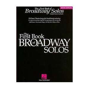  The First Book of Broadway Solos Musical Instruments