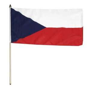  Czech Republic Flag 12 x 18 inch Patio, Lawn & Garden