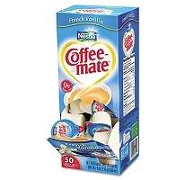 Nestle Liquid Coffee Mate French Vanilla Creamers   50 pk  