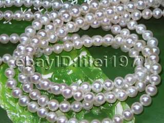 Wow 2strs AAA 6 6.5mm high luster round FW pearl  