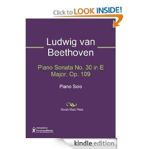  Sonata No. 30 in E Major, Op. 109 Sheet Music Ludwig van Beethoven 