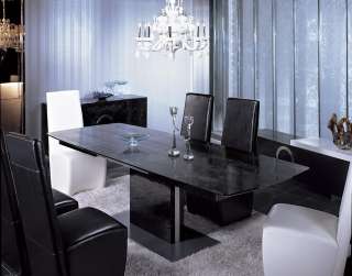 XAVIRA Contemporary Modern Dining Table with Extension  