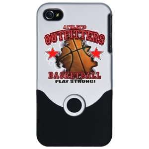   or 4S Slider Case Silver Athletic Outfitters Basketball Play Strong