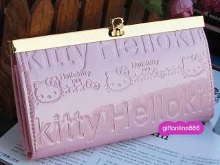 Hello kitty imitation Leather purse long wallet bag #7P  