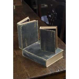  Set of 3 Wooden Book Boxes Electronics