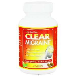  Clear Products Clear Migraine Homeopathic Herbal Formula 