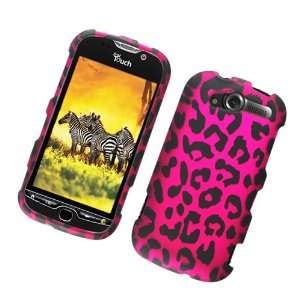   Protector Hard Case Pink Leopard Design Cell Phones & Accessories