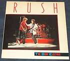 Rush The Body Electric 10 Inch Single UK Red Vinyl 3 Tracks Vertigo 