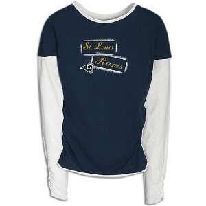 Rams 5th & Ocean Womens Baby Jersey Top  Sports 