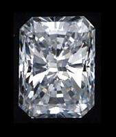 50 Carat F Color SI3 Radiant Cut Loose Diamond  