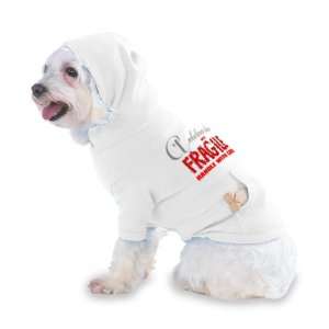 Ambulance drivers are FRAGILE handle with care Hooded T Shirt for Dog 