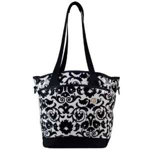  Sling Tote Diaper Bag Black Bouquet Baby