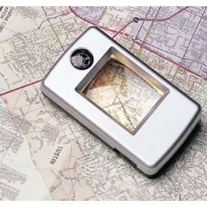  Lighted Magnifier With Compass 