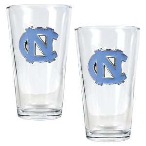  North Carolina 2pc Pint Ale Glass Set