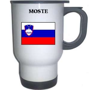  Slovenia   MOSTE White Stainless Steel Mug Everything 