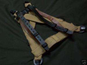 WWII German M.31 Canvas and leather A Frame  