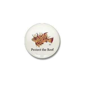  Protect the Reef Animals Mini Button by  Patio 