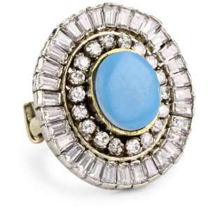 Rosena Sammi Palace Gumti Turquoise Adjustable Ring 