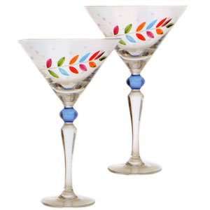  MoMo Panache Collectible Casablanca Set of Four Martini 