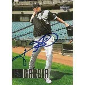 Freddy Garcia Signed Chicago White Sox 2006 UD Card