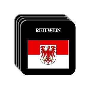  Brandenburg   REITWEIN Set of 4 Mini Mousepad Coasters 