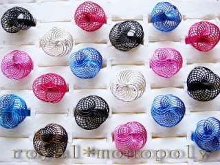 wholesale of 10pieces Multi colored Styles Rings  
