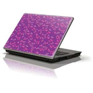  Violet Floral Love skin for Generic 12in Laptop (10.6in X 