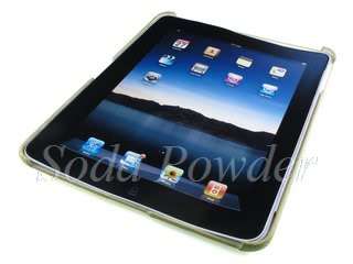 Hard Back Cover Case for iPad Green Snake + 2 Stylus  