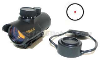 BSA 30mm Red Dot Sight Scope w Built in Sunsahde #RD30  