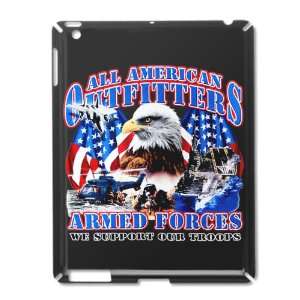  iPad 2 Case Black of All American Outfitters Armed Forces 