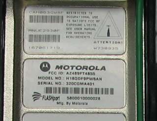   Motorola Astro XTS 5000 H18QDF9PW6AN 16 Channel VHF FLASHport Radio