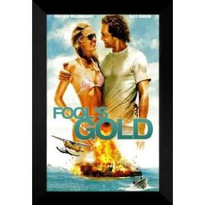  Fools Gold 27x40 FRAMED Movie Poster   Style B   2008 