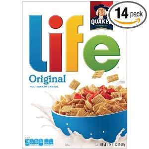 Life Regular Cereal, 18 Ounce (Pack of 14)  Grocery 