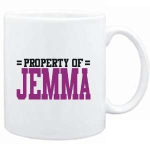   Mug White  Property of Jemma  Female Names