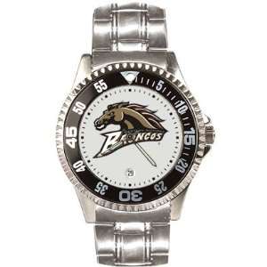 Western Michigan University Broncos Mens Competitor Stainless Steel 