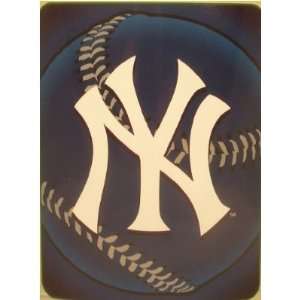   York Yankees Fleece Blanket/Throw   MLB Baseball