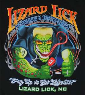 Lizard Lick Towing T shirt  