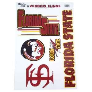 FLORIDA STATE SEMINOLES OFFICIAL LOGO 11X17 ULTRA DECAL WINDOW CLING 