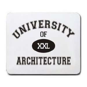  UNIVERSITY OF XXL ARCHITECTURE Mousepad