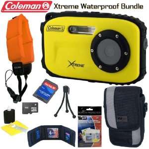  Coleman C5WP Y Xtreme 12MP 33ft. Waterproof Digital Camera 