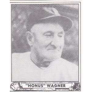   Honus Wagner 1940 Play Ball Reprint Card (Pittsburgh) Sports