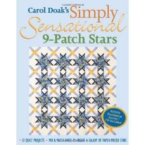  Carol Doaks Simply Sensational 9 Patch Stars Mix & Match 