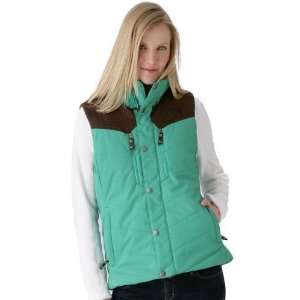 The North Face Womens Socializer Vest (Bastille Green) XS 