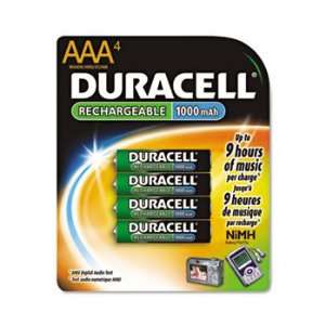  Duracell® Rechargeable Ni MH Batteries BATTERY,AAA,RECHG 