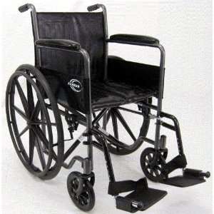 Karman Healthcare KN 800T 16 inch or 18 inch Seat. Black Frame  Seat 