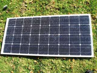 New cracked 100W 100 Watt mono solar panel for charging 12V battery 