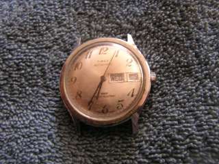 Vintage Timex Watch Automatic Day Date Water Resistant  