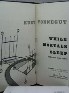   , While Mortals Sleep Short Fiction by Kurt Vonnegut, Easton Press