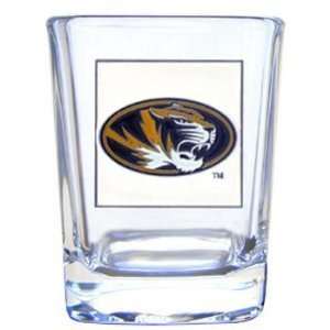  Missouri Mizzou Tigers NCAA 2oz. Logo Square Shot Glass 